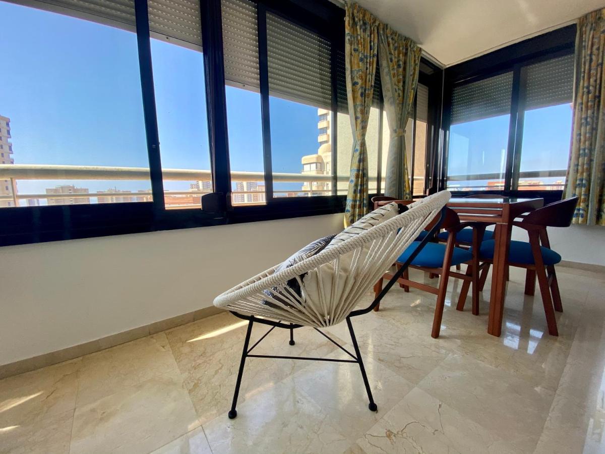 Apartamento Coffee Beach En Parque Europa Benidorm Bagian luar foto
